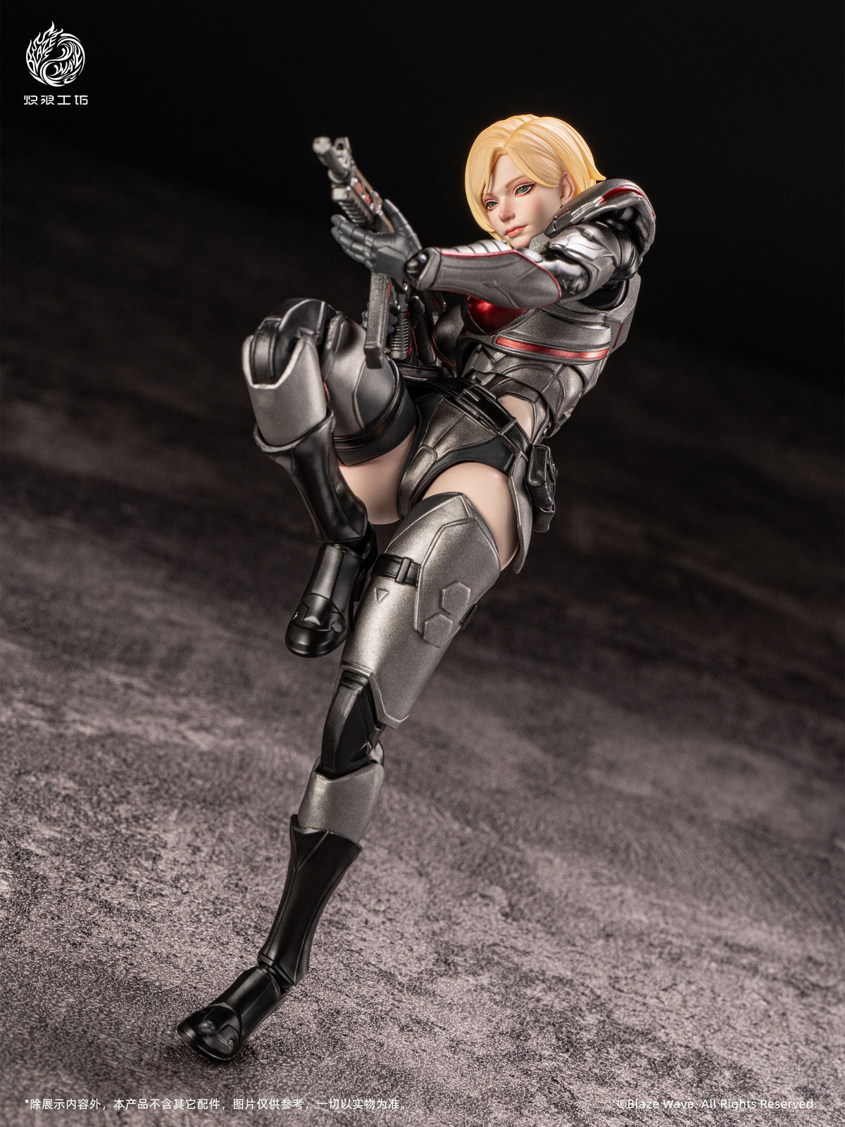 BLAZE WAVE VALKYRIE BRUNHILD 1/12 SCALE ACTION FIGURE