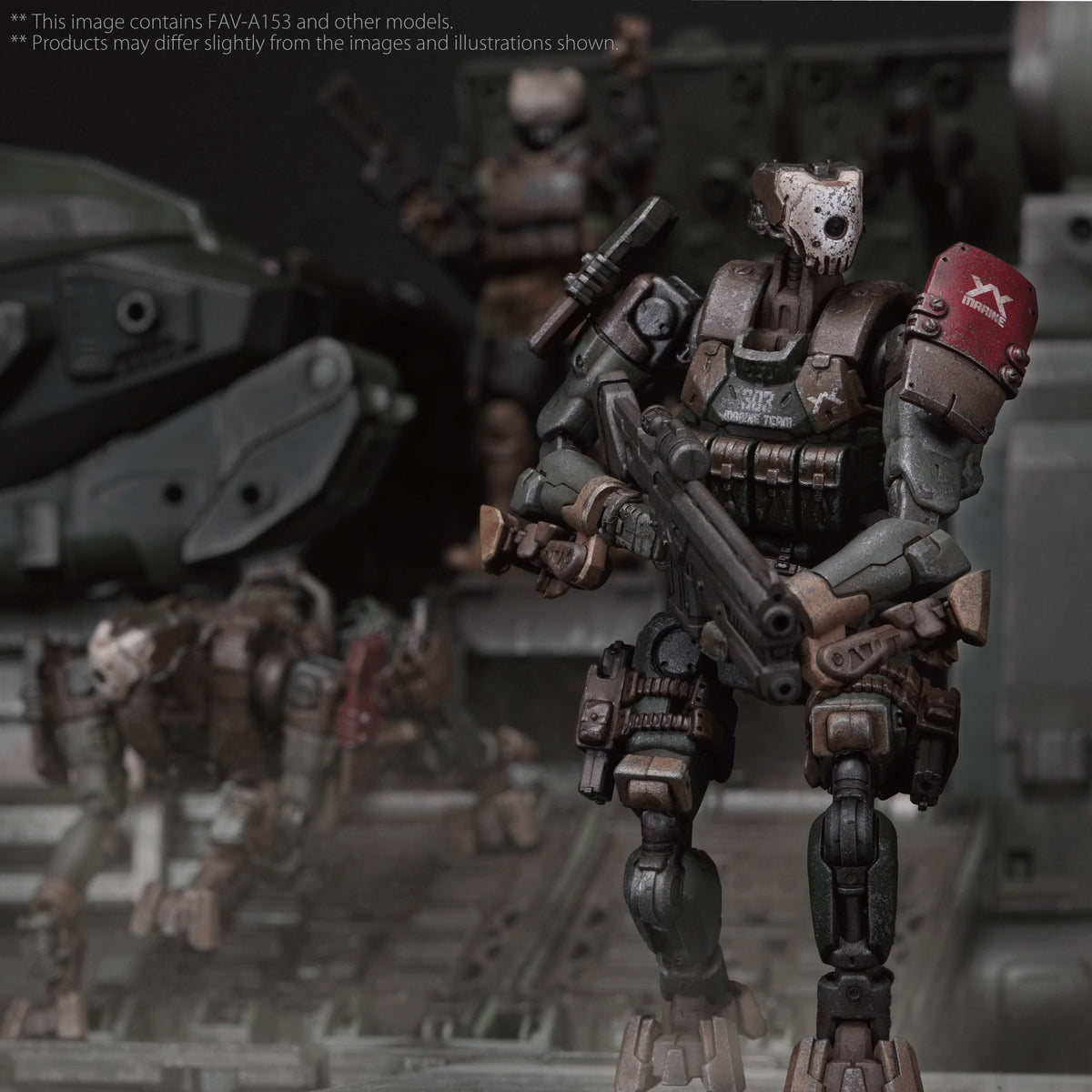 TOYS ALLIANCE LIMITED "ACID RAIN" 1/18 SCALE FAV-A153 MTH-42M MARINESHIELD CAMELBOT