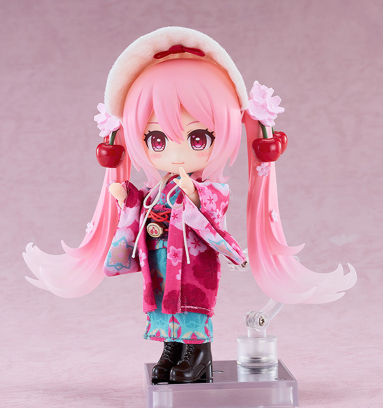 Nendoroid Doll Outfit Set Character Vocal Series 01 Hatsune Miku Sakura Miku Hirohako 2025 Ver. (Hakodate)