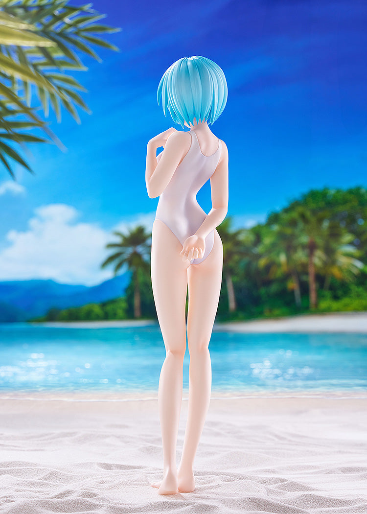 POP UP PARADE BEACH QUEENS "Rebuild of Evangelion" Ayanami Rei One-Piece Style L Size