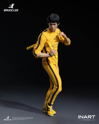 INART Action "Enter The Dragon" Bruce Lee (Yellow, Jumpsuit) 1/12 Scale Action Figure