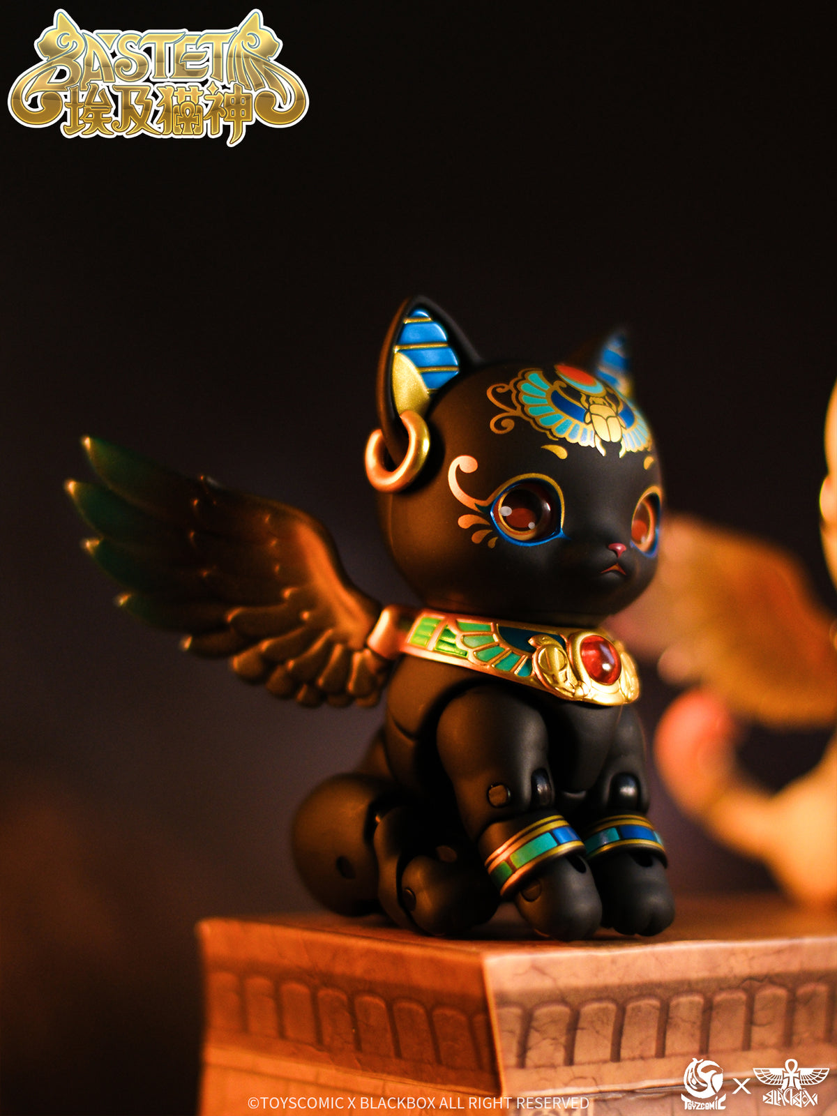 TOYSCOMIC x BLACKBOX BASTET NON-SCALE ACTION FIGURE (BLACK)