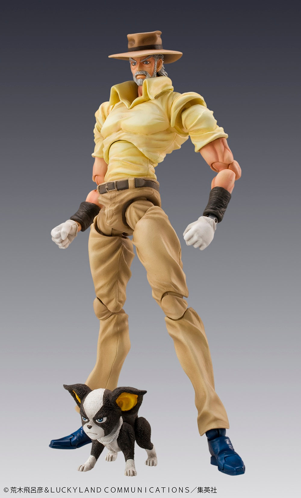 Super Action Statue "JoJo's Bizarre Adventure -Part III-" Joseph Joestar & Iggy