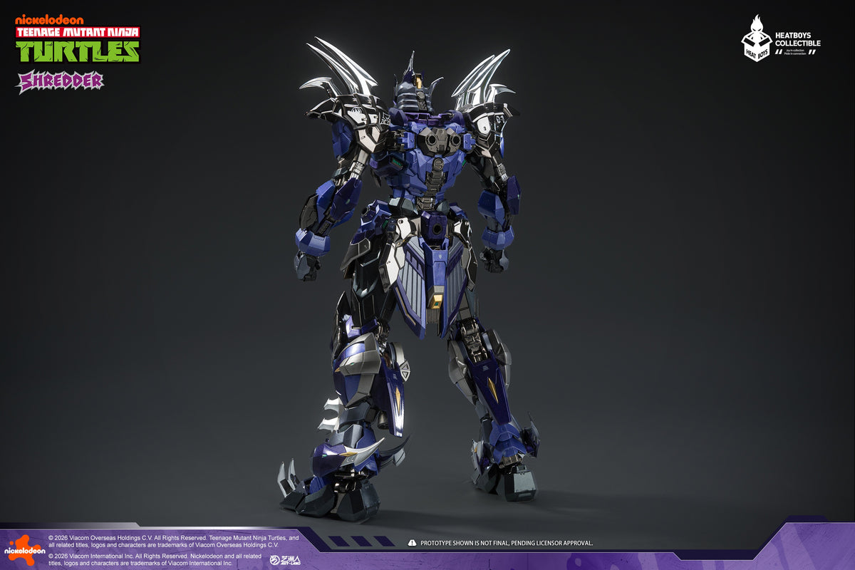 HEATBOYS HB0119 "TEENAGE MUTANT NINJA TURTLES" SHREDDER PLATING EDITION ALLOY ACTION FIGURE