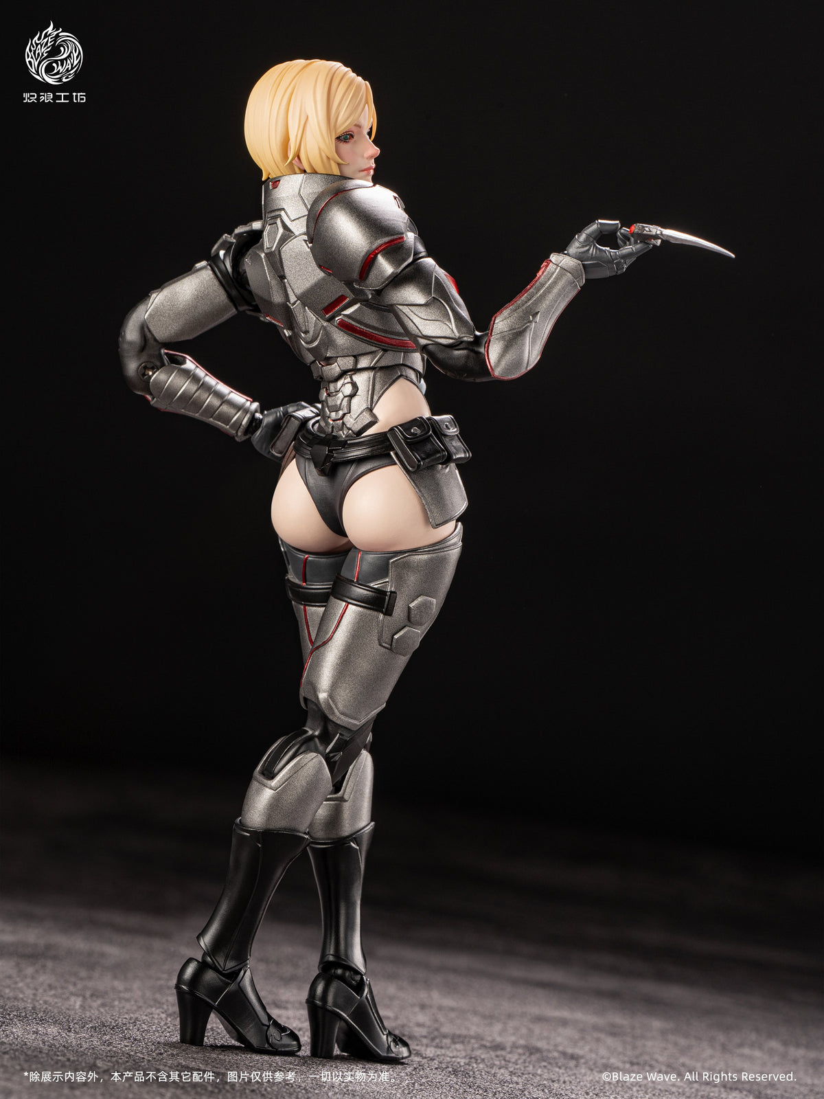 BLAZE WAVE VALKYRIE BRUNHILD 1/12 SCALE ACTION FIGURE