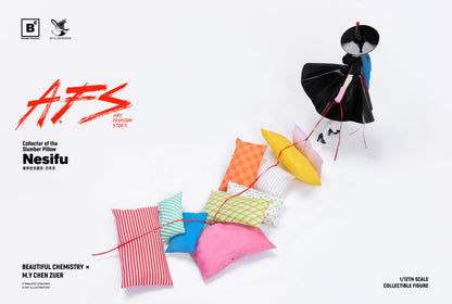 BEAUTIFUL CHEMISTRY x MY AFS COLLECTOR OF THE SLUMBER PILLOW NESIFU 1/12 SCALE ACTION FIGURE
