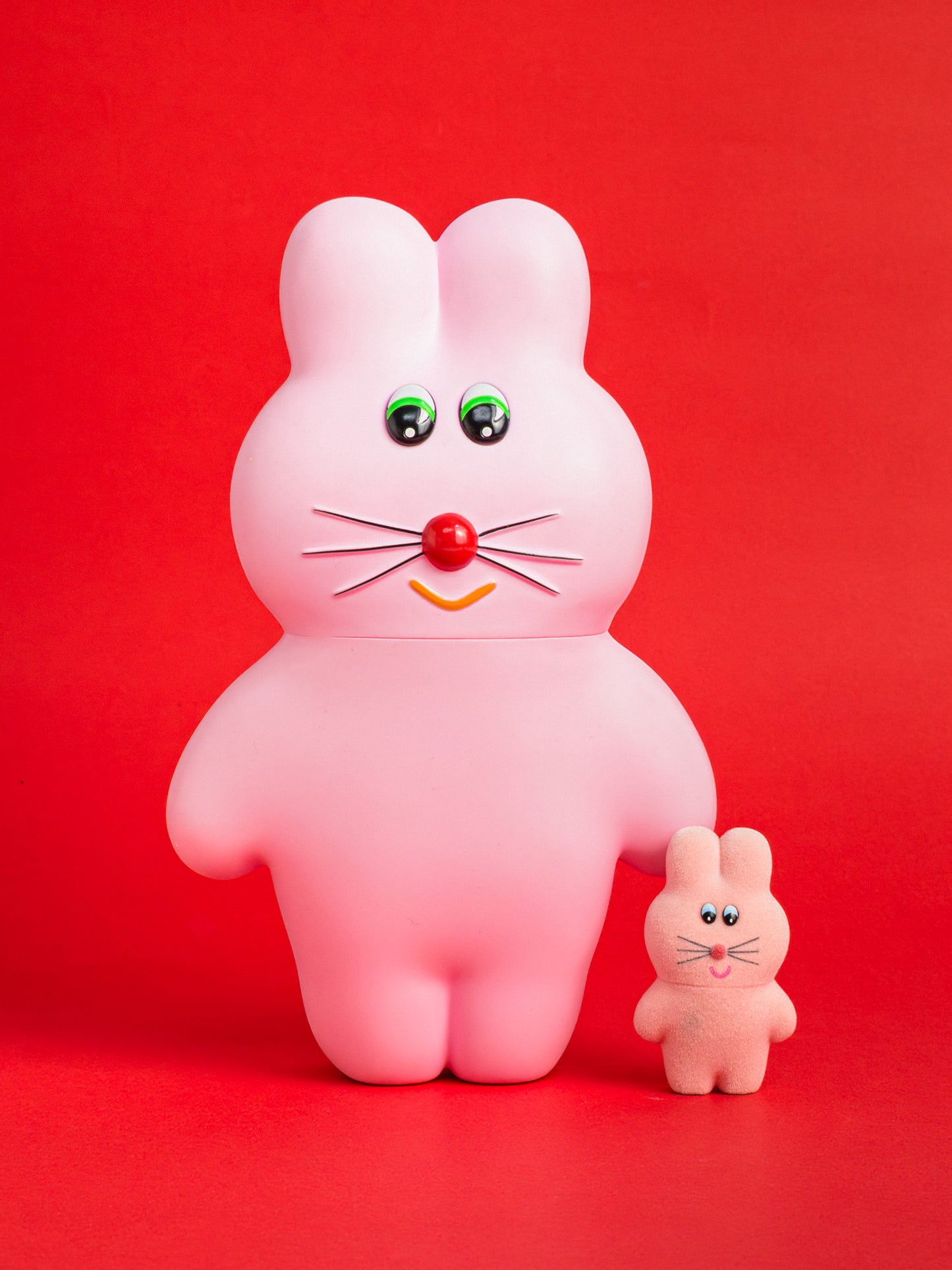 munyu no Soft Vinyl Figure Pukupuku Strawberry Milk