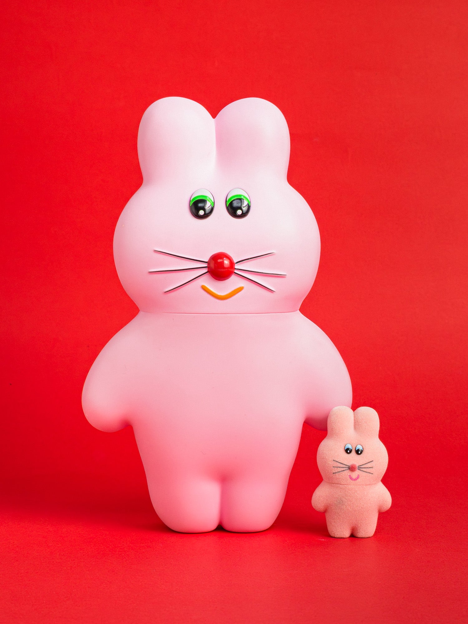 munyu no Soft Vinyl Figure Pukupuku Strawberry Milk