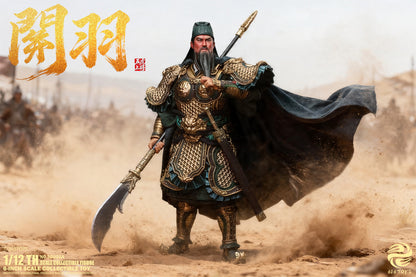 303TOYS POCKET THREE KINGDOMS NO.SG001A GUAN YU 1/12 SCALE ACTION FIGURE