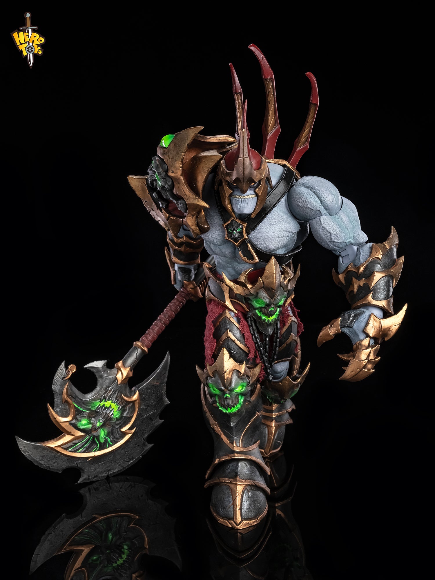 HERO TOYS DEMON GATEKEEPER ZAKUUN 1/10 SCALE ACTION FIGURE