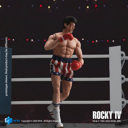 HIYA Exquisite Super Series 1/12 Scale 6.3 Inch "Rocky IV" Rocky Boxer Version Action Figure