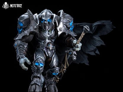 METY TOYZ EBON BLADE RAMPART: GOREN FROSTHOOF, TAUREN DEATH KNIGHT 1/10 SCALE ACTION FIGURE