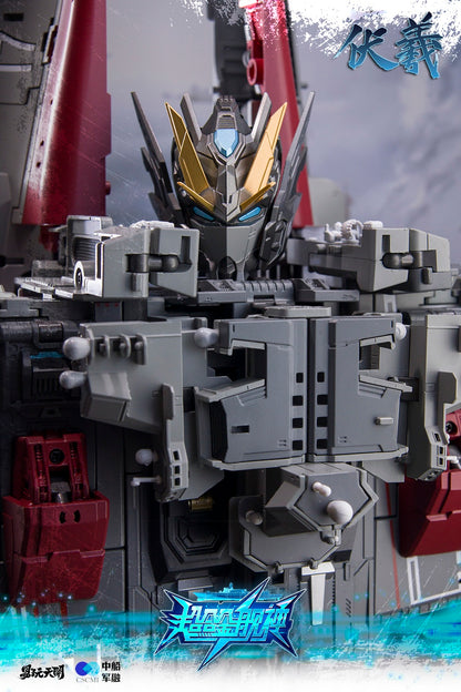 TOYSEASY AIRCRAFT CARRIER SHAN DONG FUXI TRANSFORMABLE ACTION FIGURE