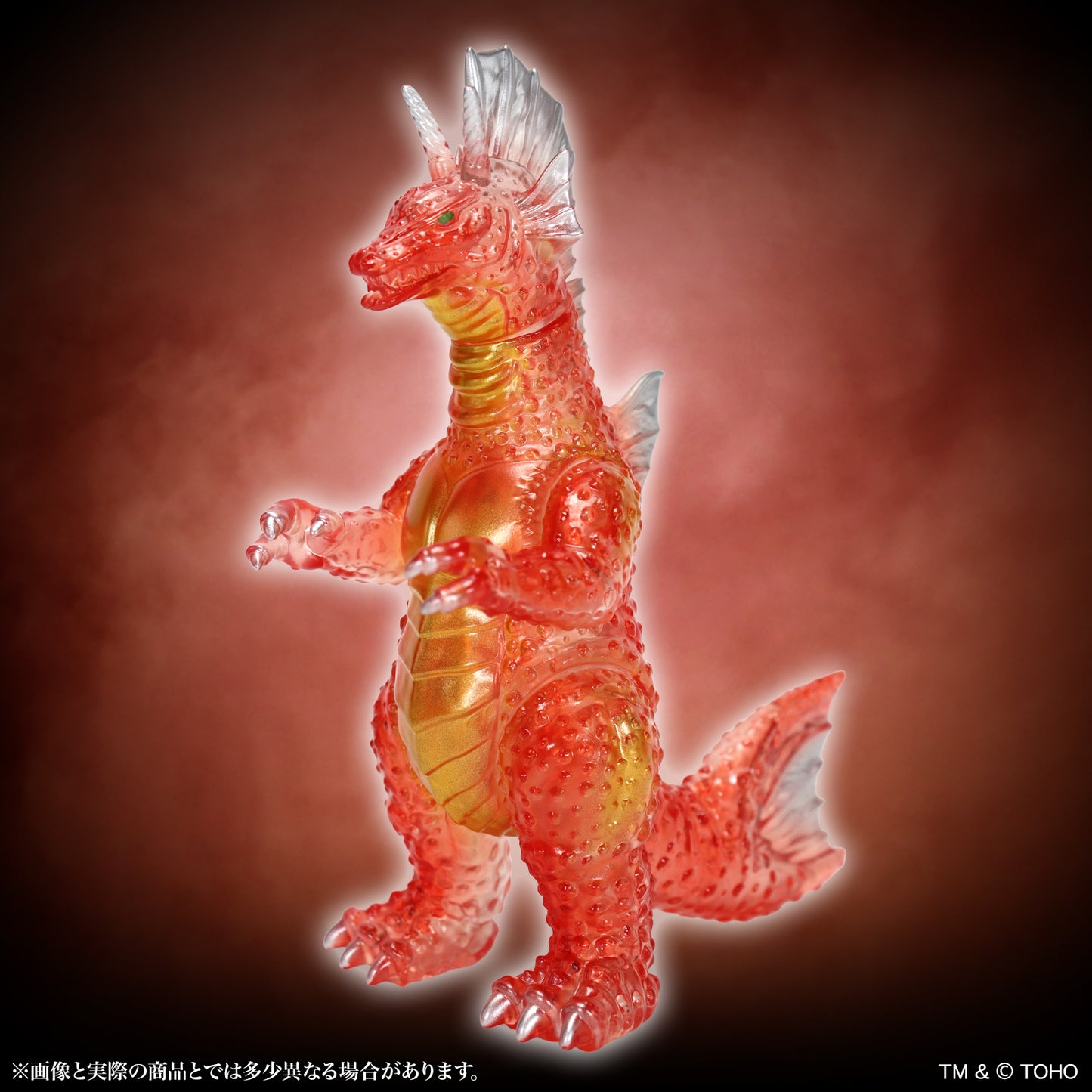 MSS Godzilla EX Vol. 17 "Terror of Mechagodzilla" Titanosaurus Clear Red Ver.