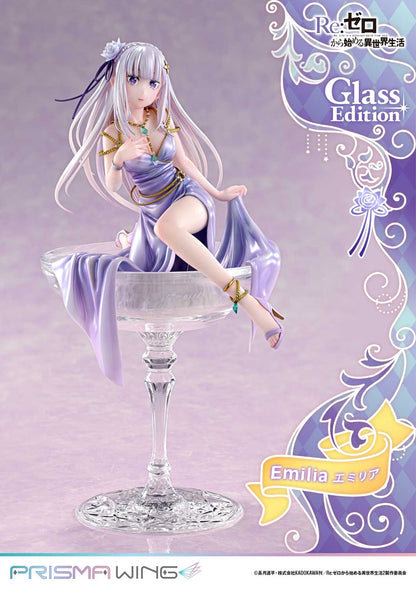 PRISMA WING "Re:Zero kara Hajimeru Isekai Seikatsu" Emilia Glass Edition 1/7 Scale Figure