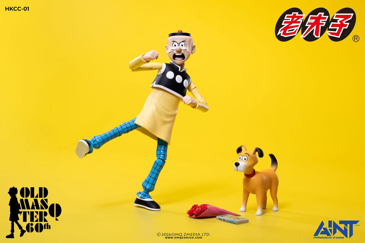 AINT PRODUCTION HKCC-01 "OLD MASTER Q" 1/12 ACTION FIGURE 60TH ANNIVERSARY EDITION