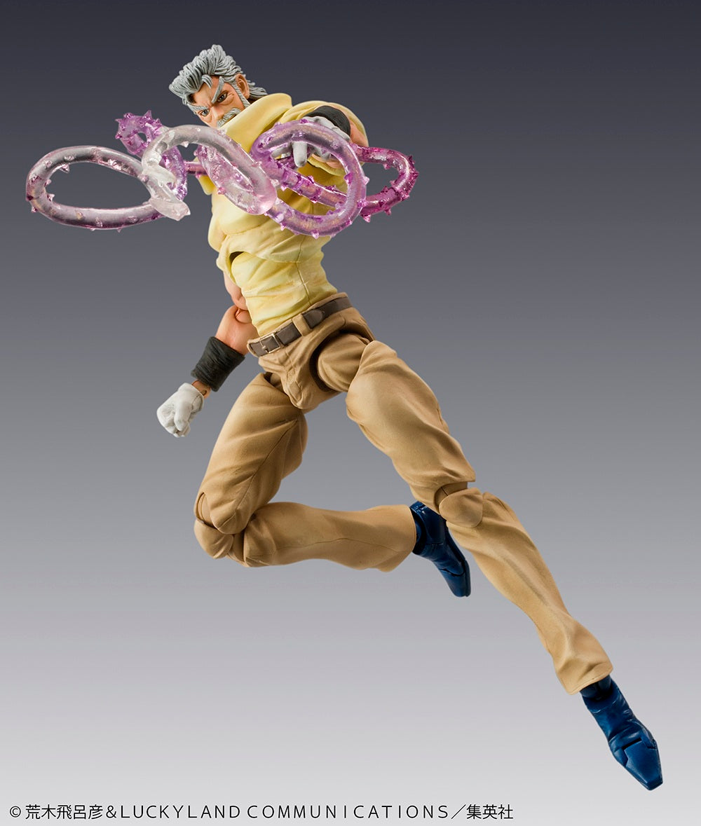 Super Action Statue "JoJo's Bizarre Adventure -Part III-" Joseph Joestar & Iggy