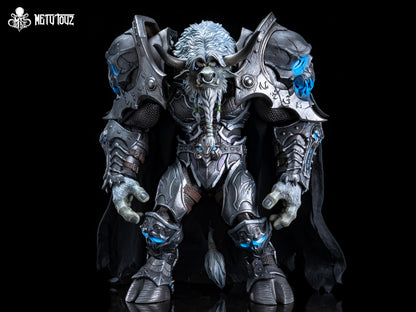 METY TOYZ EBON BLADE RAMPART: GOREN FROSTHOOF, TAUREN DEATH KNIGHT 1/10 SCALE ACTION FIGURE