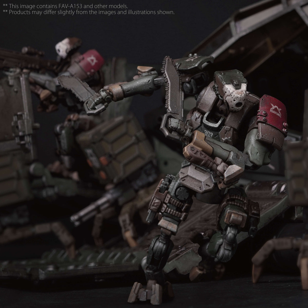 TOYS ALLIANCE LIMITED "ACID RAIN" 1/18 SCALE FAV-A153 MTH-42M MARINESHIELD CAMELBOT