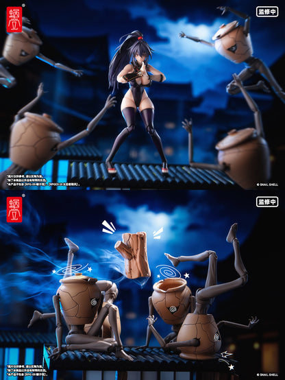 SNAIL SHELL OPTIONAL PARTS SET FOR RPGEX-10 FEMALE NINJA REPPU 1/12 SCALE ACTION FIGURE
