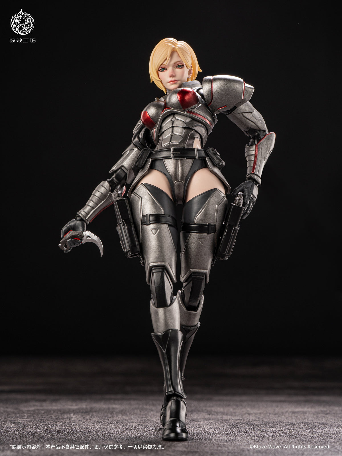 BLAZE WAVE VALKYRIE BRUNHILD 1/12 SCALE ACTION FIGURE