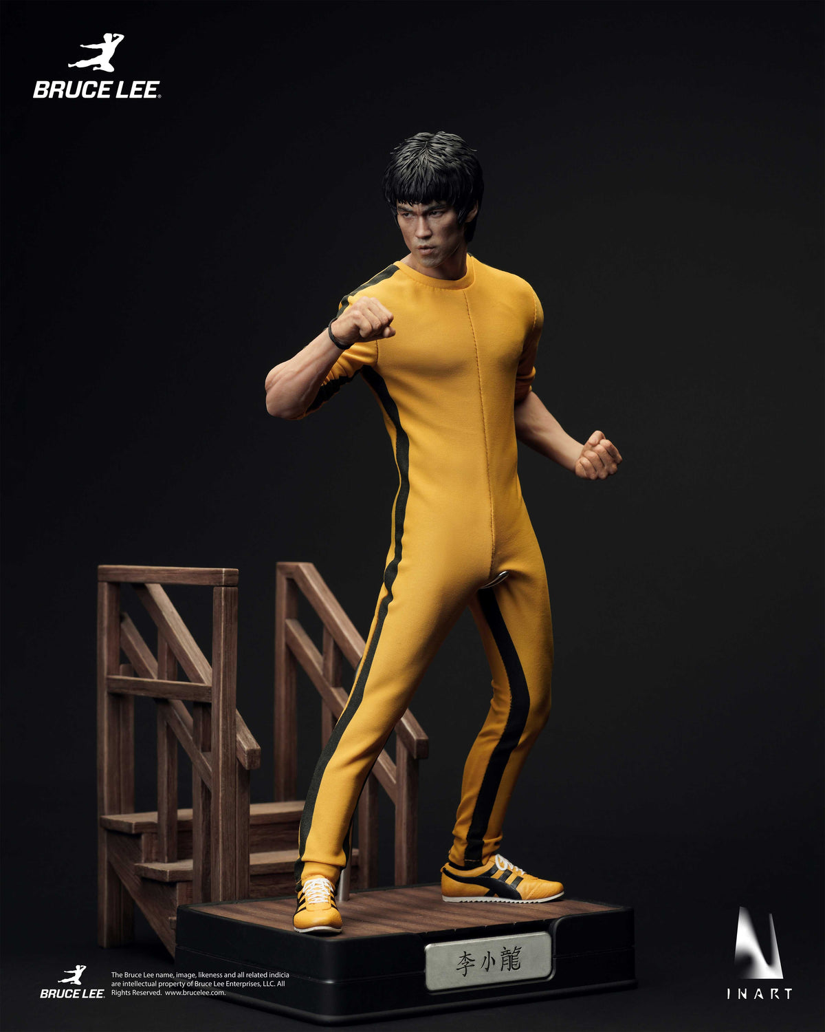 INART "Enter The Dragon" Bruce Lee (Yellow, Jumpsuit) 1/6 Scale Figure