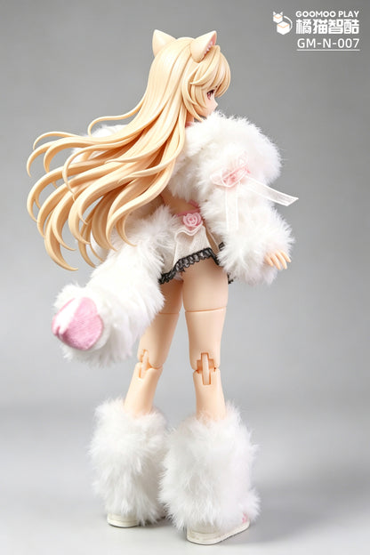 GOOMOO GM-N-007 CAT-GIRL STYLE OUTFIT SET FOR 1/12 SCALE ACTION FIGURES