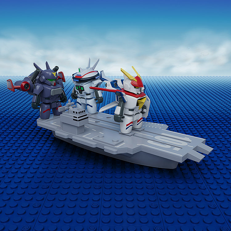 "Metal Armor Dragonar" BRICKROID Dragonar-1 (Opening Ver.) & Carrier Set