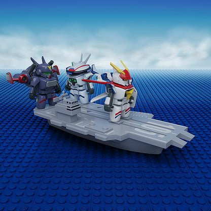 "Metal Armor Dragonar" BRICKROID Dragonar-1 (Opening Ver.) & Carrier Set