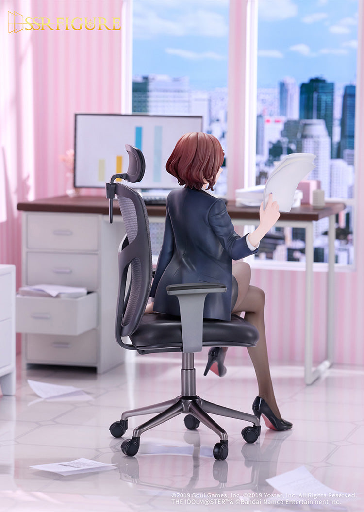 SSR FIGURE "The Idolmaster Shiny Colors" x "Mahjong Soul" Higuchi Madoka Effortless Work Ver. 1/7 Scale Figure