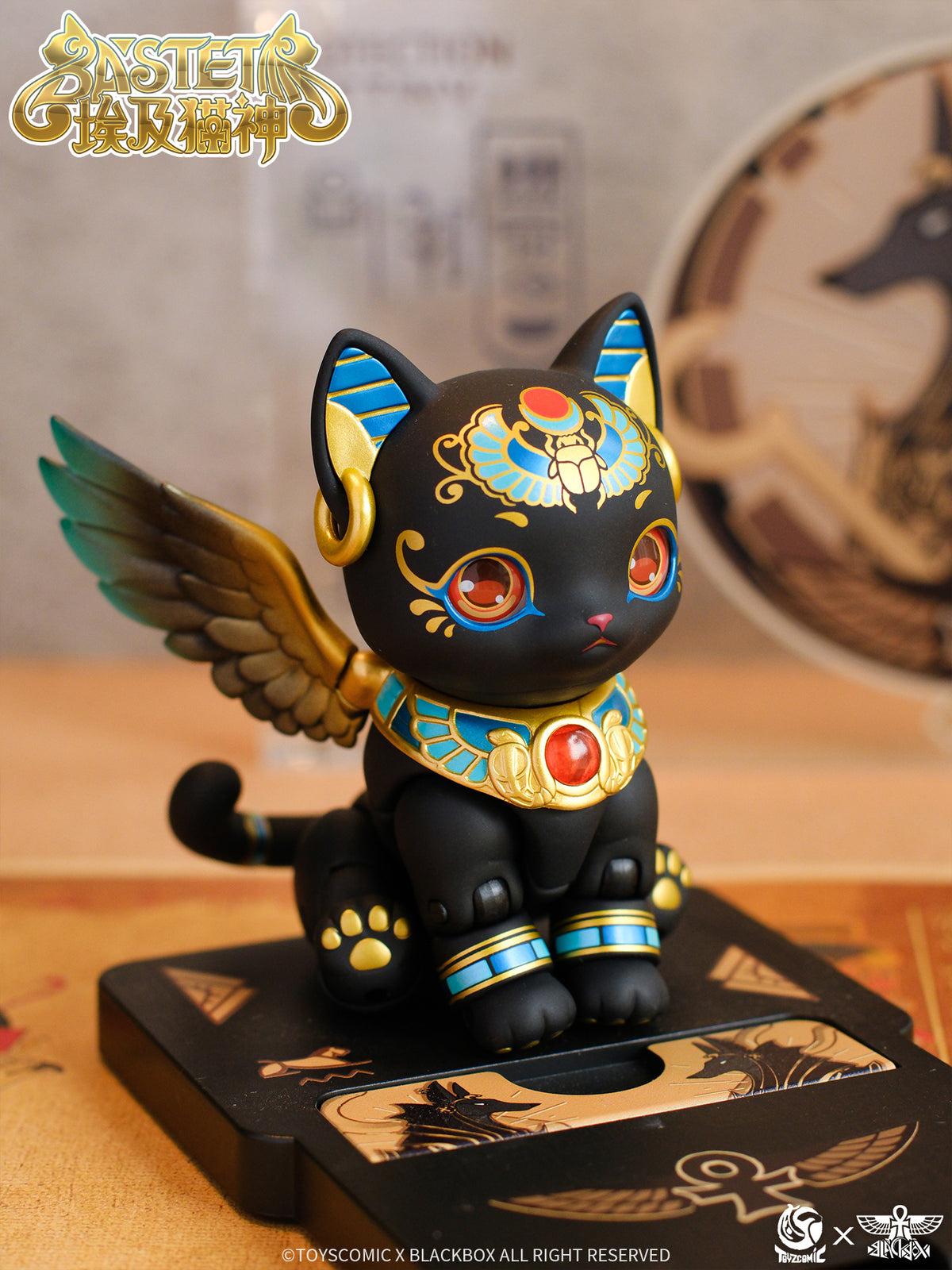 TOYSCOMIC x BLACKBOX BASTET NON-SCALE ACTION FIGURE (BLACK)