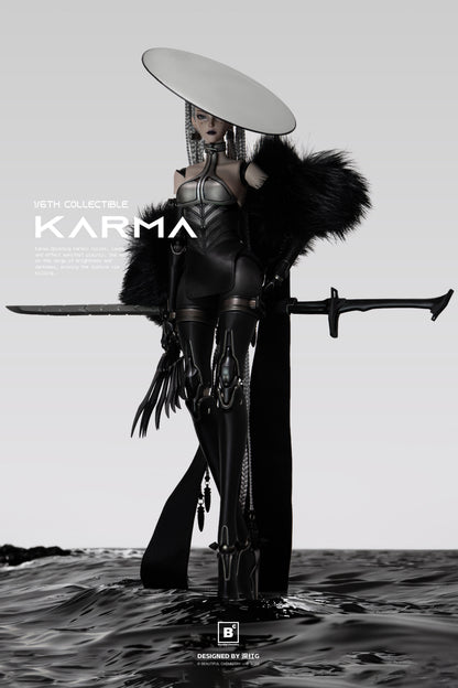 BEAUTIFUL CHEMISTRY x SHEN HONG G WHITE NIGHT: ALBA KARMA 1/6 SCALE ACTION FIGURE