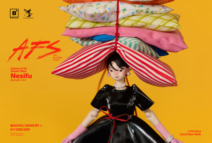 BEAUTIFUL CHEMISTRY x MY AFS COLLECTOR OF THE SLUMBER PILLOW NESIFU 1/12 SCALE ACTION FIGURE
