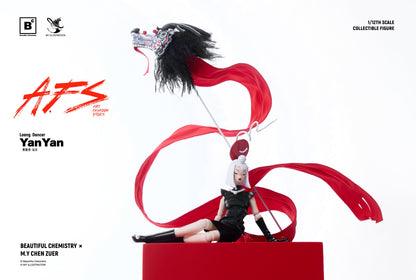 BEAUTIFUL CHEMISTRY x MY AFS LOONG DANCER YAN YAN 1/12 SCALE ACTION FIGURE