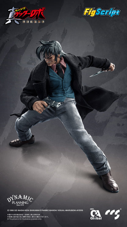 CCSTOYS FIGSCRIPT SERIES "GETTER ROBO ARMAGEDDON" HAYATO JIN 1/12 SCALE ACTION FIGURE