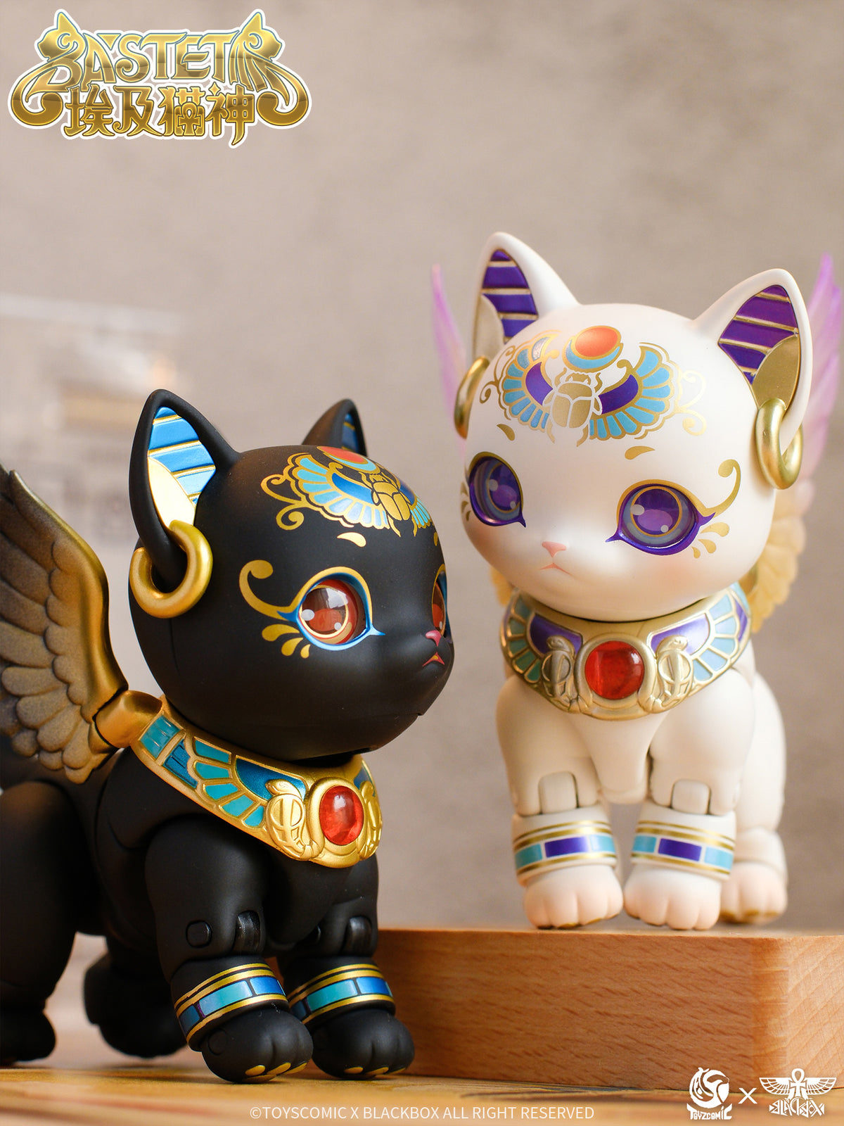 TOYSCOMIC x BLACKBOX BASTET NON-SCALE ACTION FIGURE (WHITE)