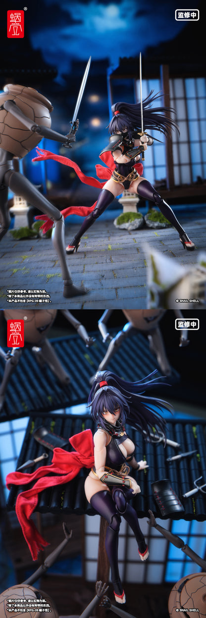 SNAIL SHELL RPGEX-10 FEMALE NINJA REPPU 1/12 SCALE ACTION FIGURE