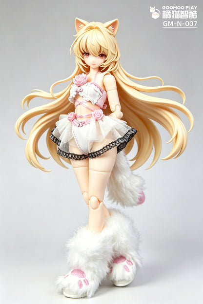 GOOMOO GM-N-007 CAT-GIRL STYLE OUTFIT SET FOR 1/12 SCALE ACTION FIGURES
