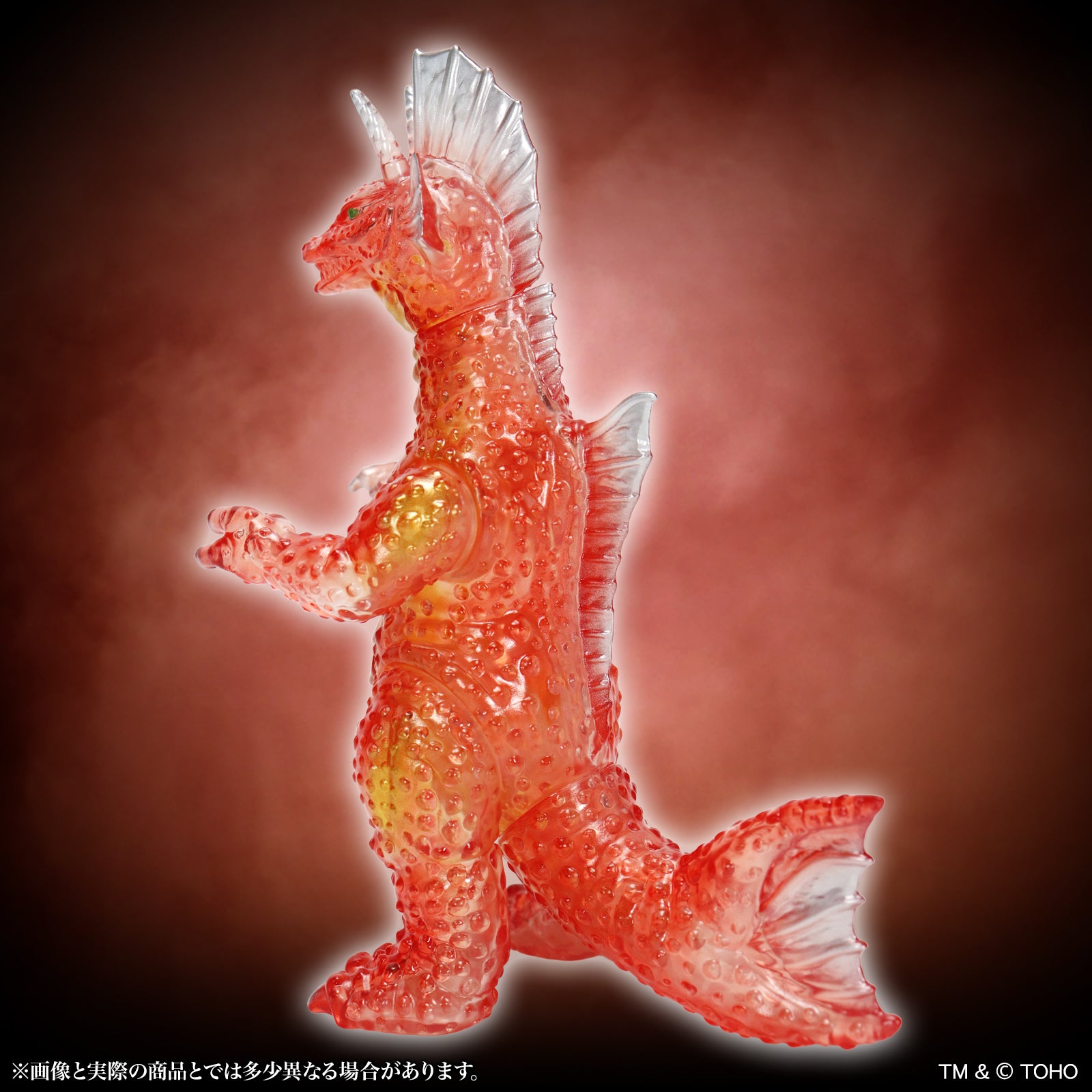 MSS Godzilla EX Vol. 17 "Terror of Mechagodzilla" Titanosaurus Clear Red Ver.