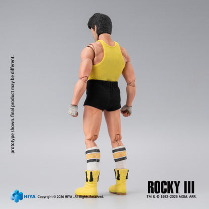 HIYA Exquisite Super Series 1/12 Scale 6.3 Inch "Rocky III" Rocky Boxer Version Action Figure