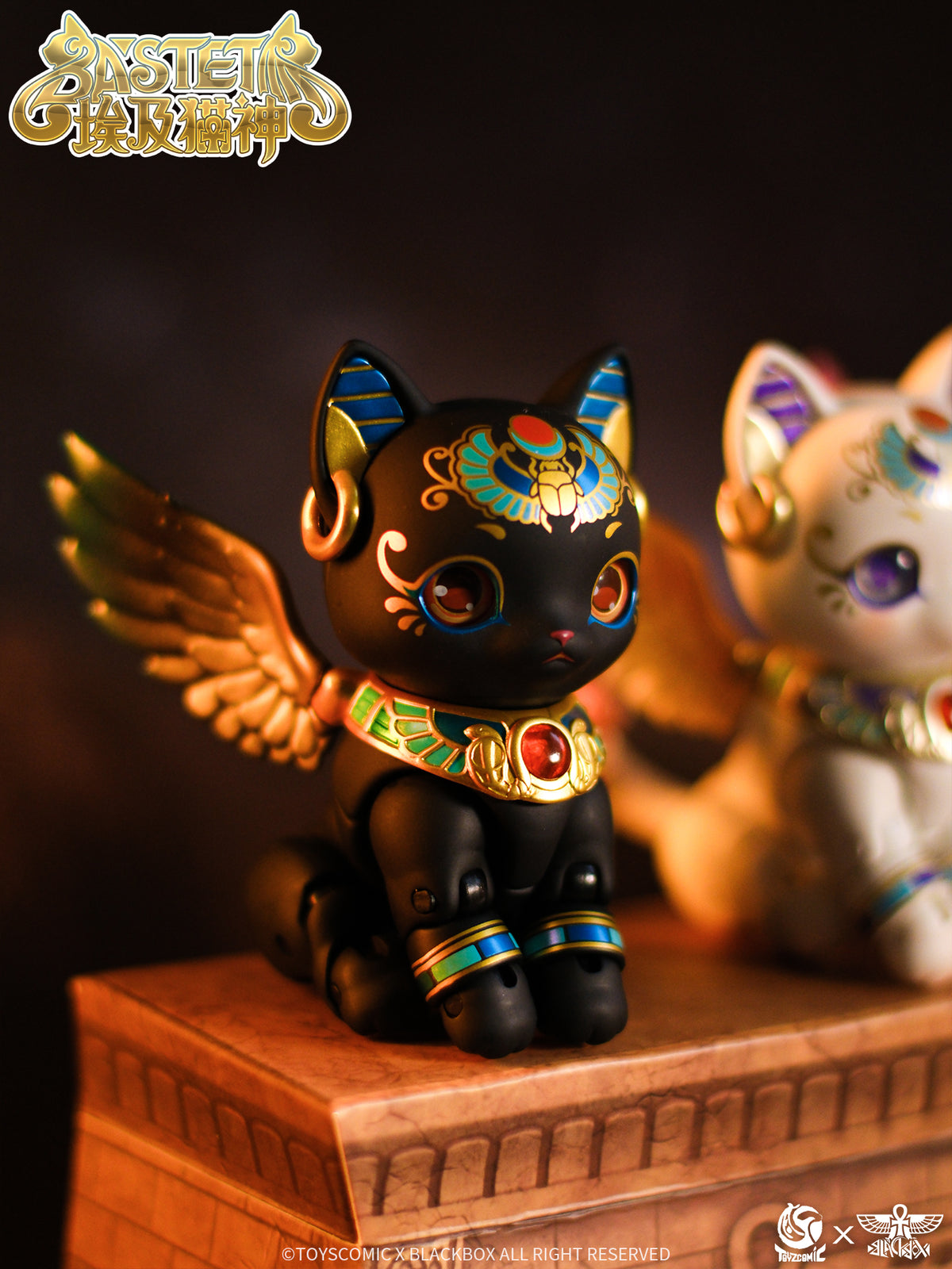 TOYSCOMIC x BLACKBOX BASTET NON-SCALE ACTION FIGURE (BLACK)