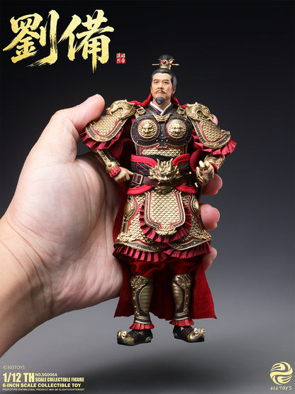 303TOYS POCKET THREE KINGDOMS NO.SG006A LIU BEI 1/12 SCALE ACTION FIGURE