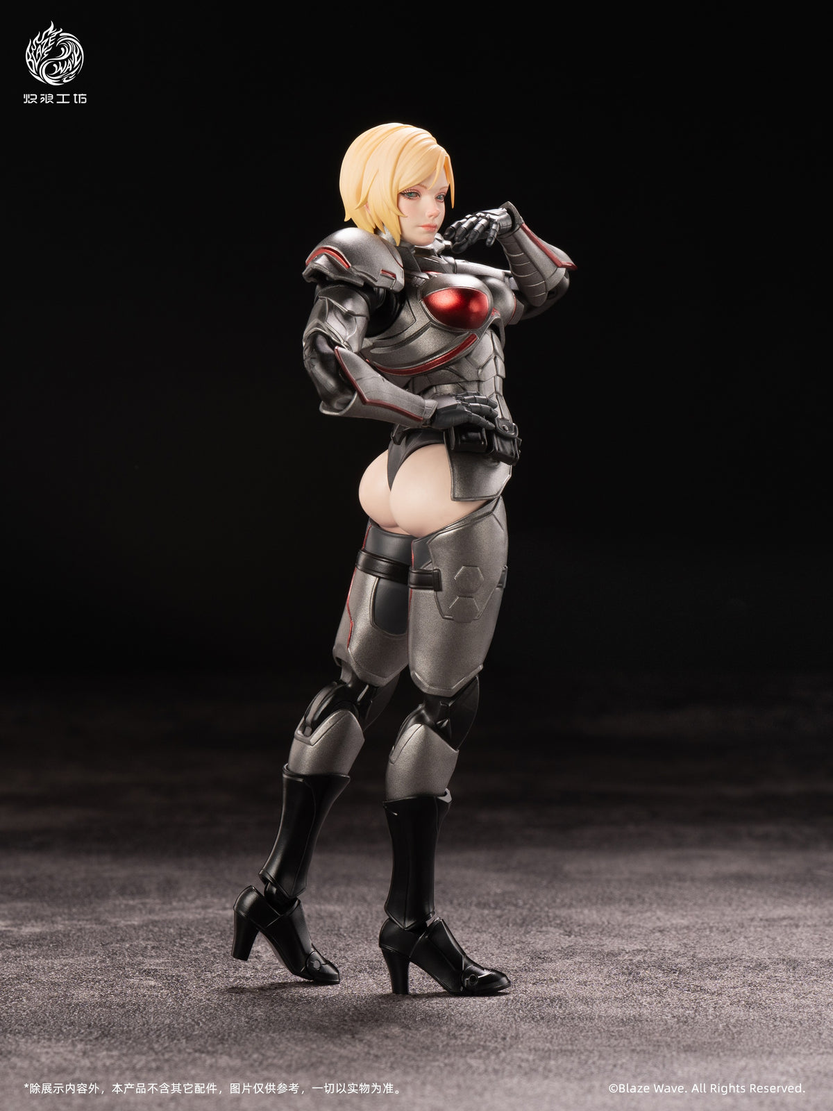BLAZE WAVE VALKYRIE BRUNHILD 1/12 SCALE ACTION FIGURE