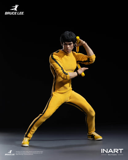 INART Action "Enter The Dragon" Bruce Lee (Yellow, Jumpsuit) 1/12 Scale Action Figure
