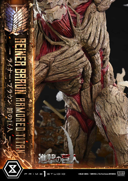Ultimate Diorama Masterline "Attack on Titan" Reiner Braun Armored Titan