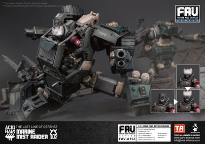 TOYS ALLIANCE LIMITED "ACID RAIN" 1/18 SCALE FAV-A152 MARINE MIST RAIDER