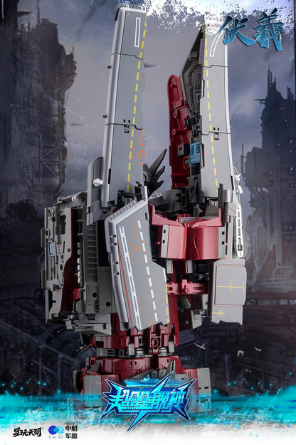 TOYSEASY AIRCRAFT CARRIER SHAN DONG FUXI TRANSFORMABLE ACTION FIGURE