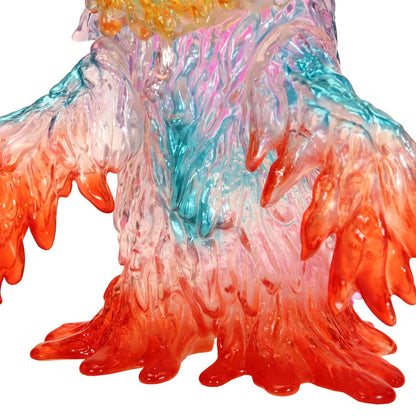 BIG Retro Soft Vinyl Series "Godzilla" Hedorah Psychedelic Clear Ver.