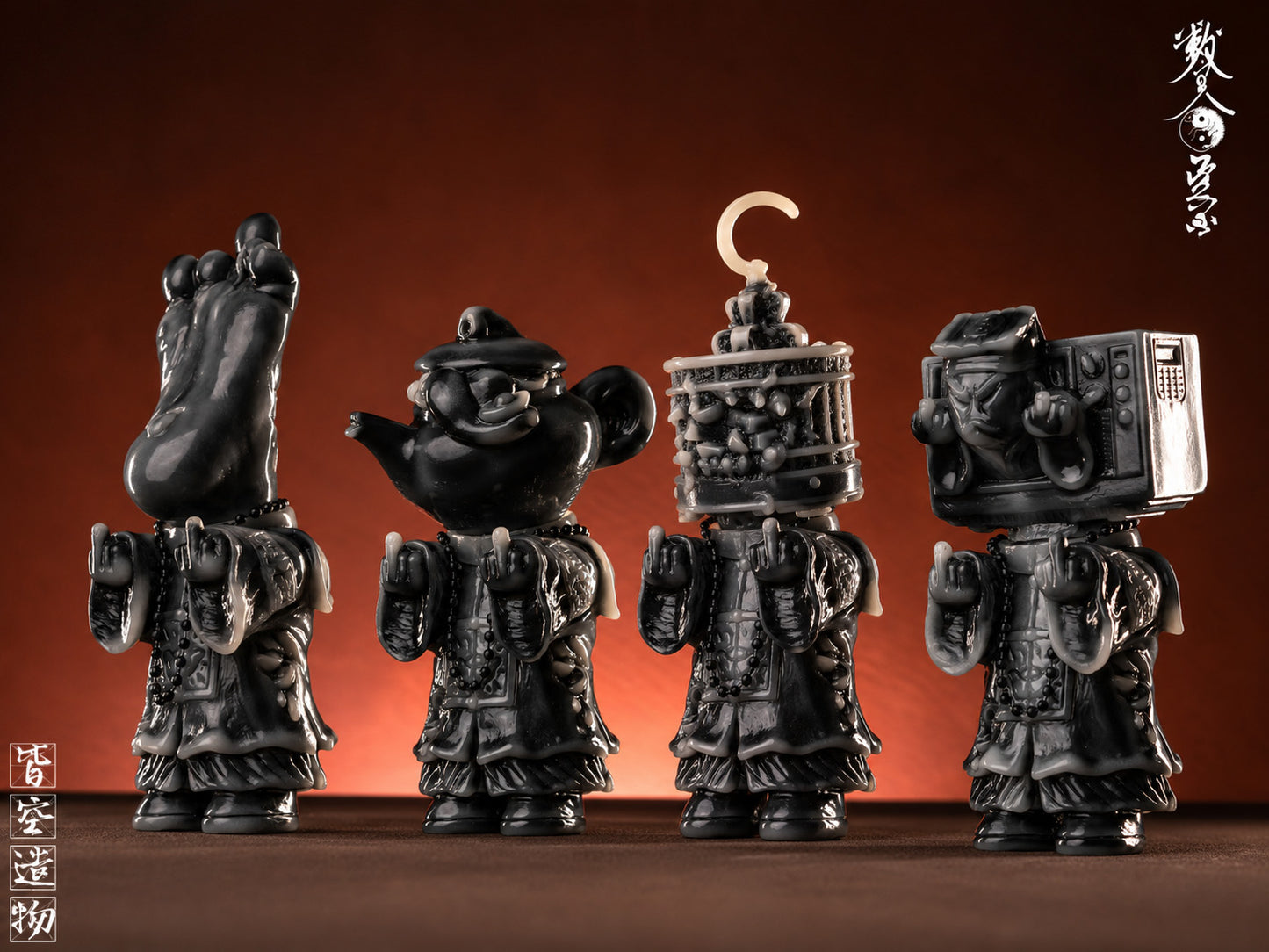 NIHILITY CREATION LUCKY MONEY JIANGSHI FORTUNE EXPLOSION NON SCALE FIGURE SET-C
