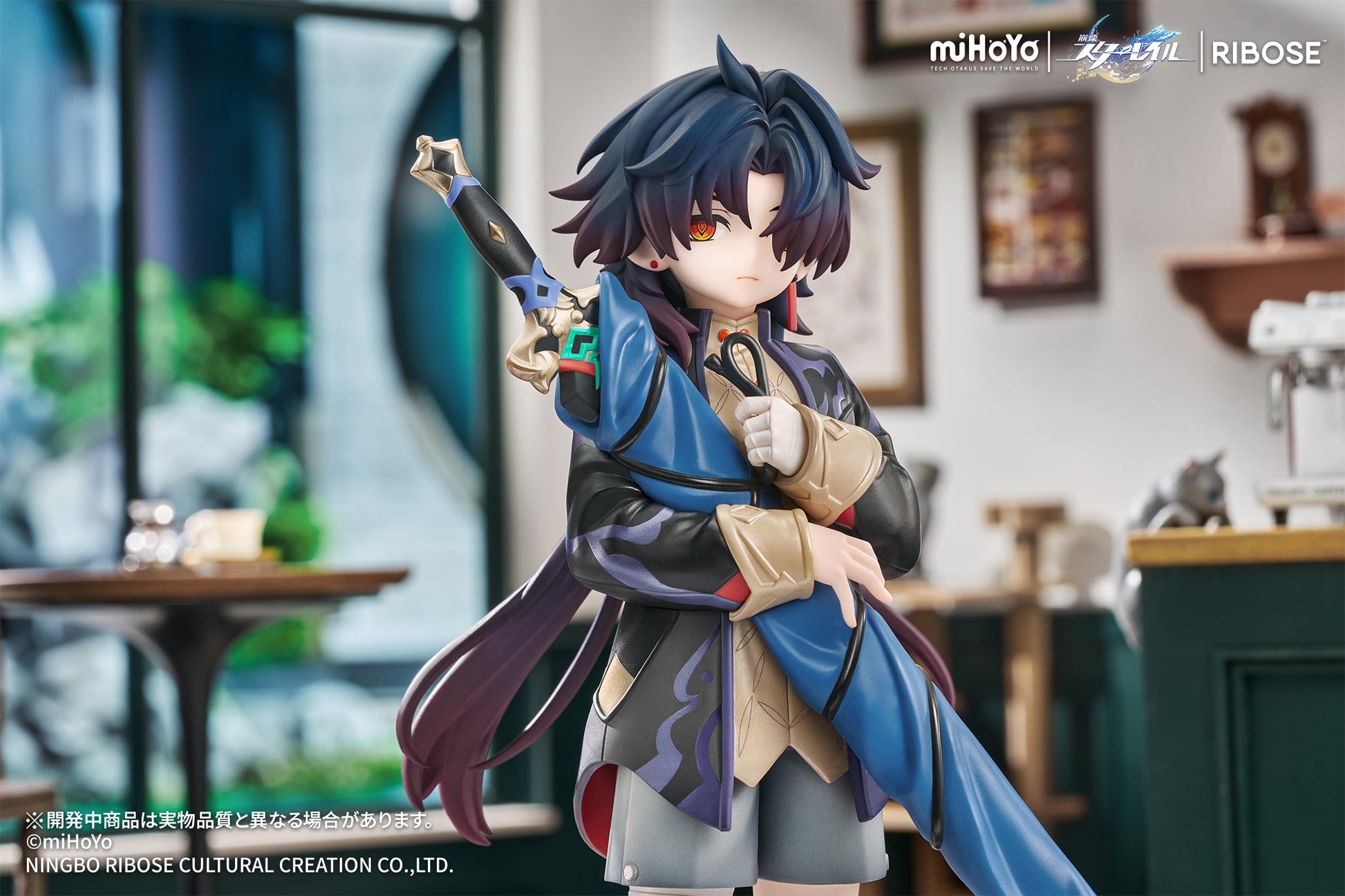 RIBOSE RISE UP+ "HONKAI: STAR RAIL" LITTLE CAT SERIES BLADE VER. NON SCALE FIGURE
